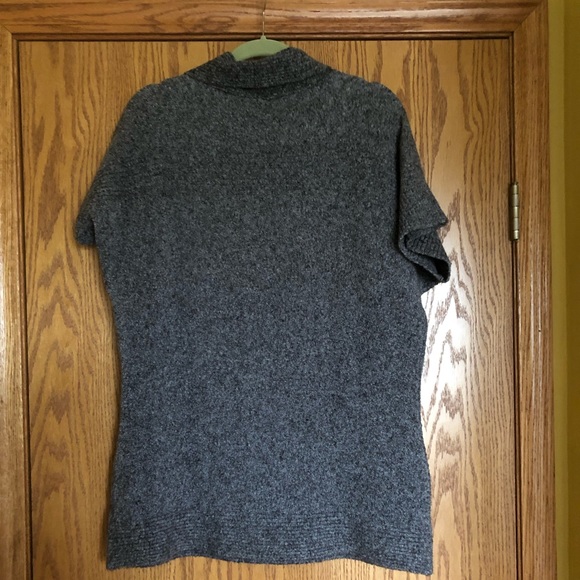 Columbia XL short sleeve sweater gray grey - Picture 3 of 4